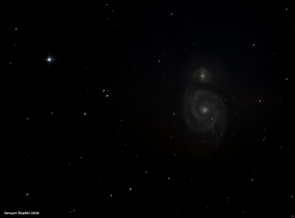 Whirlpool Galaxy 12-12-2020 - Astrophotography