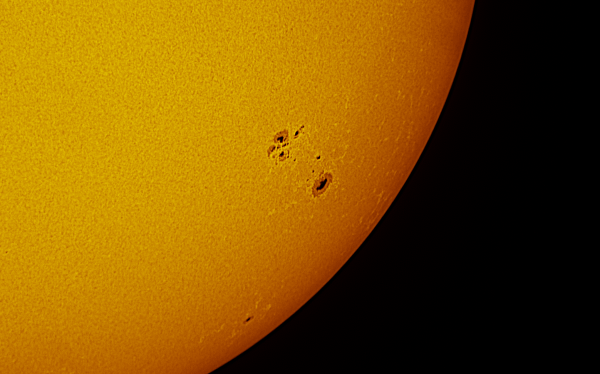 Sunspots from June 24, 2022 - Astrophotography