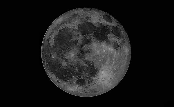 Moon (full phase) - Astrophotography