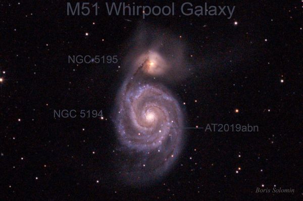 M51 Crop - Astrophotography