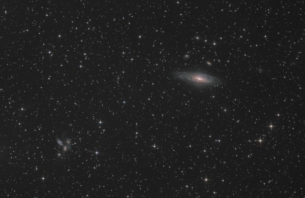 NGC 7331 The Salt Pan Group and Stephan's Quintet - Astrophotography