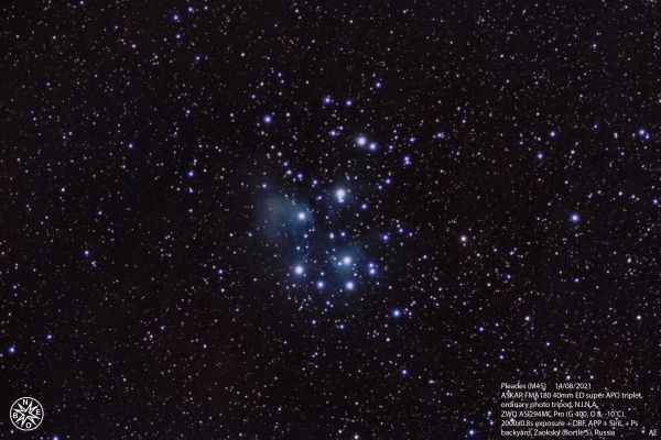M45 - The Seven Sisters - Astrophotography