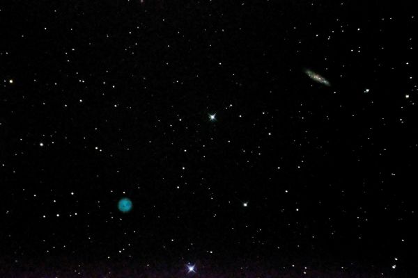 Owl Nebula, galaxy M108 - Astrophotography