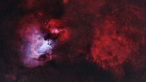 M17 Nebula (Omega) and surroundings - Astrophotography