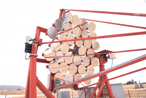 TAIGA-IACT 2 telescope - Astrophotography