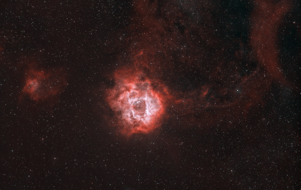 Rosette nebula NGC2237 - Astrophotography