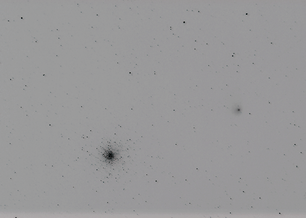 C/2017 K2 (PanSTARRS) near star cluster M10 - Astrophotography