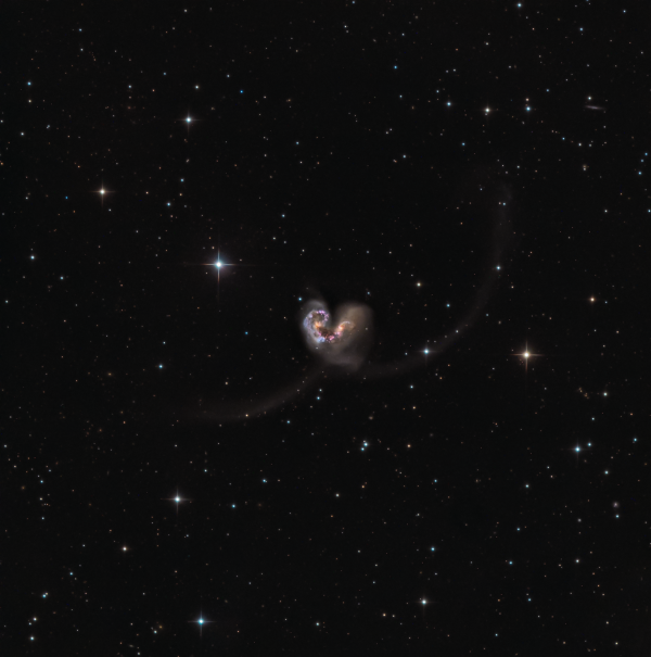 The Antennae Galaxies (NGC 4038-4039) - Astrophotography