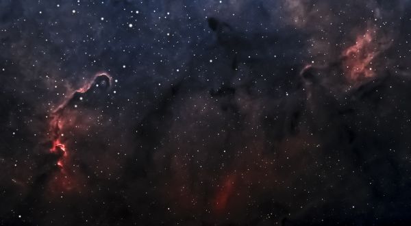 IC 1396 region in Cepheus HOO version - Astrophotography