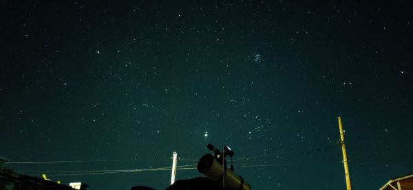 View of the Pleiades - Astrophotography