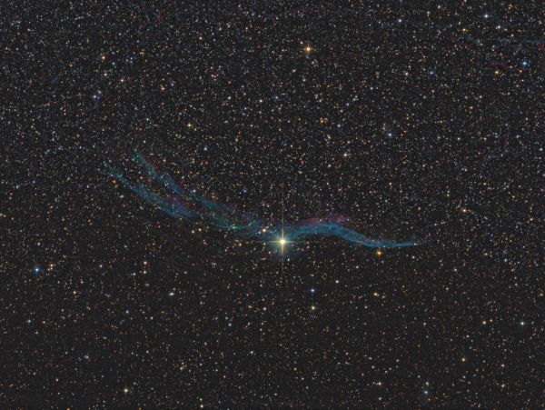 Western Veil Nebula - NGC6960 - Astrophotography