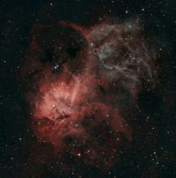 SH 2-132 Lion Nebula - Astrophotography
