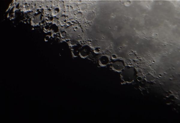 Lunar craters - Astrophotography