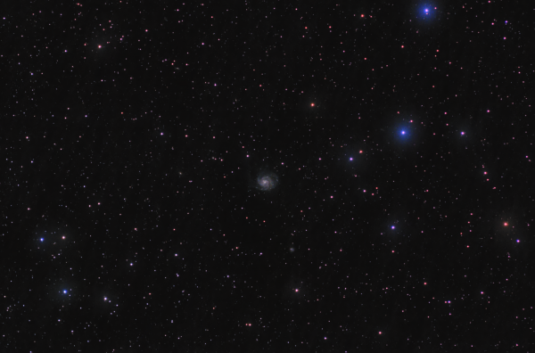 Galaxy M101 Pinwheel - Astrophotography