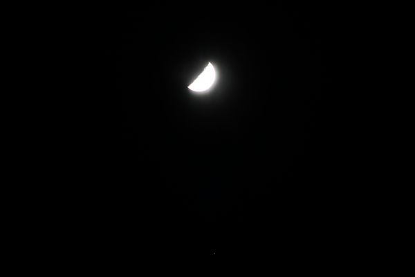 The Moon and Mars - Astrophotography