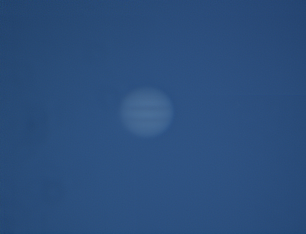 Jupiter on June 14 during the day - Astrophotography