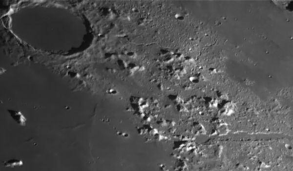 Moon on December 29, 2025 at 18:52 UTC+5 - Astrophotography