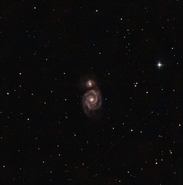 M51 - Whirlpool Galaxy - Astrophotography