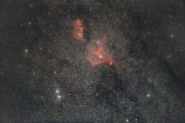 IC 1848-IC 1805 - Astrophotography