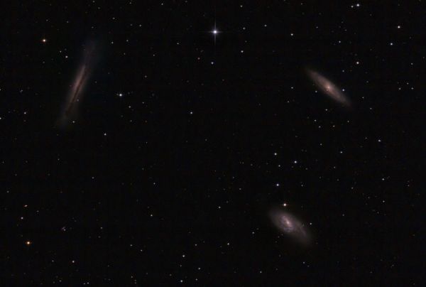 The Leo Triplet - Astrophotography