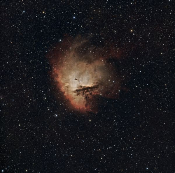 NGC281 Pacman, RASA 8", 5 hrs - Astrophotography