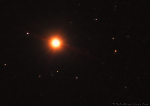 α Ori (Betelgeuse) at its historic low brightness. - Astrophotography