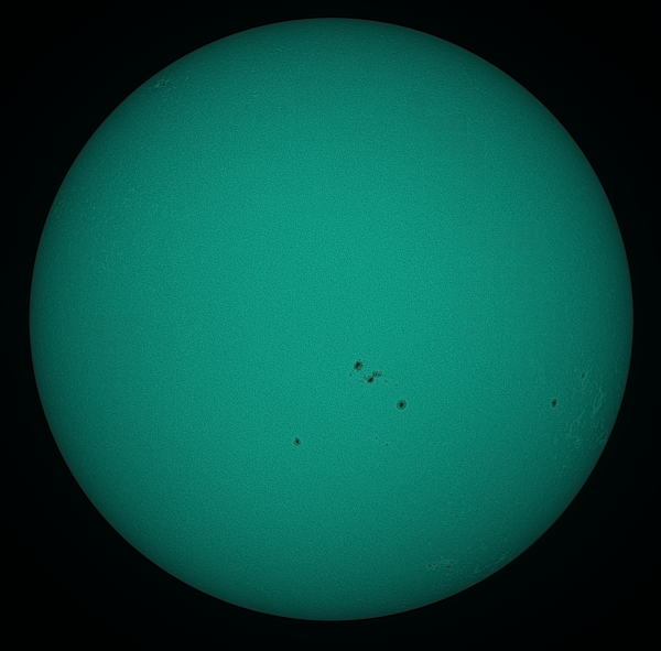 Sun Oiii 27.04.24 - Astrophotography