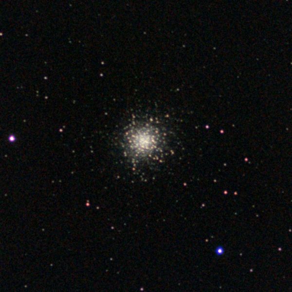 Globular cluster in Hercules crop - Astrophotography