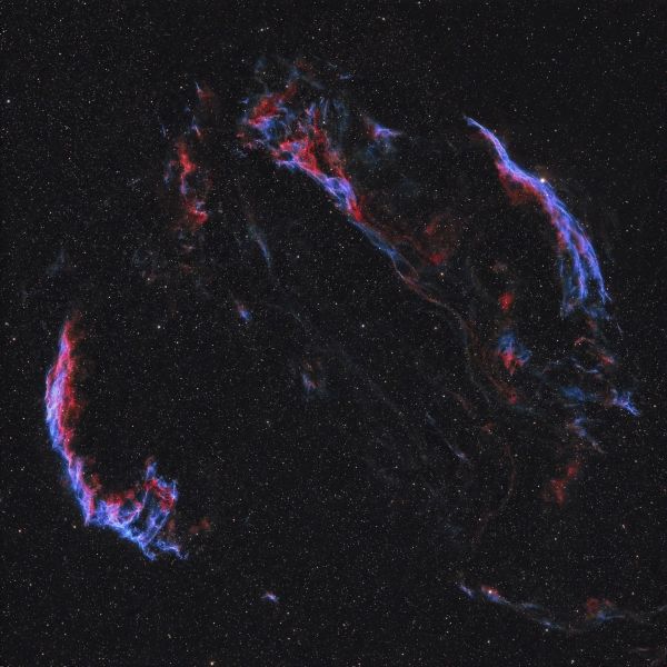 Cygnus Loop  NGC6960 NGC6992 - Astrophotography