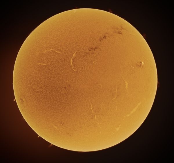 The Sun 22-04-23 colorized - Astrophotography