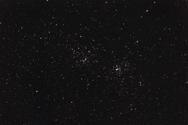 The Double Cluster in the constellation Perseus (NGC 869 and NGC 884) - Astrophotography