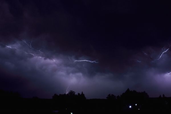 Severe thunderstorm in Novosibirsk - Astrophotography