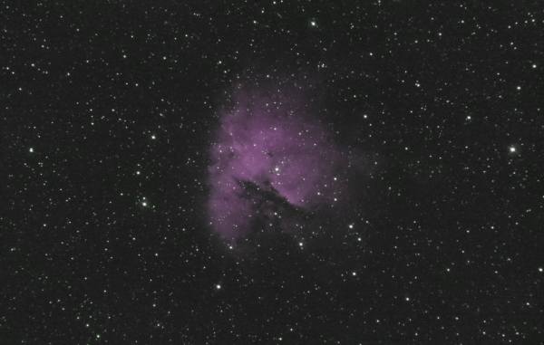 The Pacman Nebula in bicolor (NGC 281) - Astrophotography