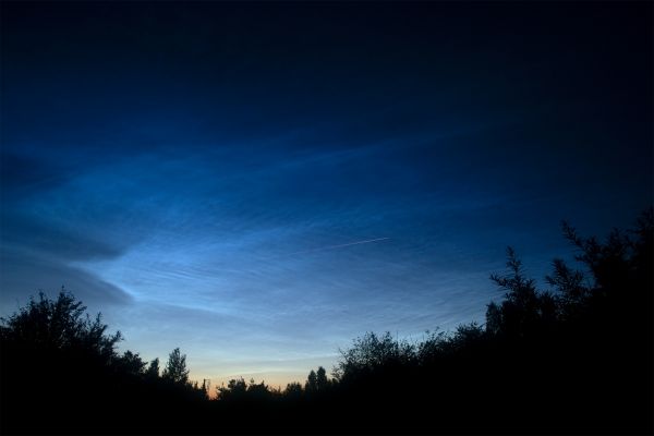 Noctilucent clouds - Astrophotography