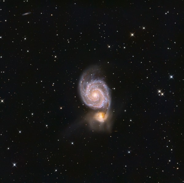 M51, the Whirlpool Galaxy - Astrophotography