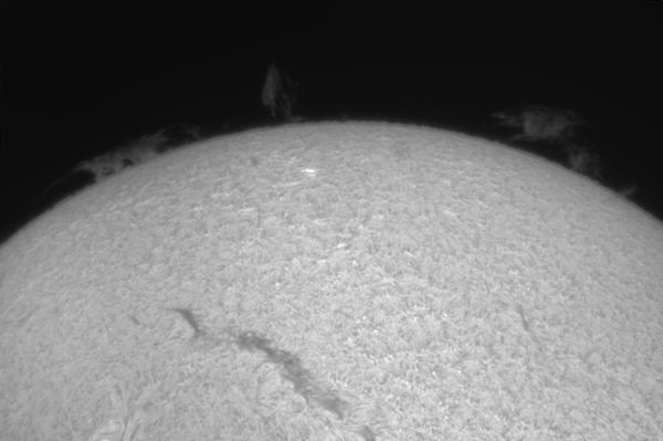 Prominences 16.03.2026 - Astrophotography