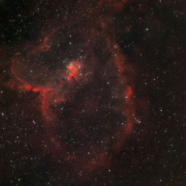 The IC1805 Nebula (