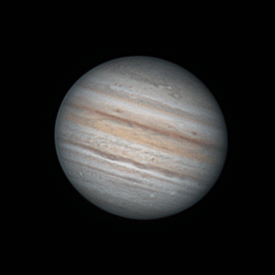 Rotation of Jupiter 27.07.2021 01:29-02:25 MSK - Astrophotography