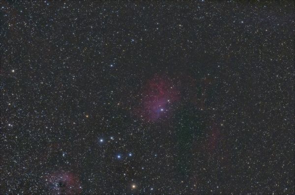 IC 405 The Flaming Star Nebula - Astrophotography