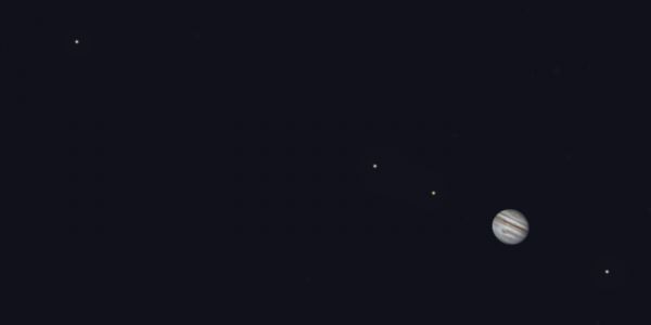 Jupiter with 4 moons 08-07-2021 - Astrophotography