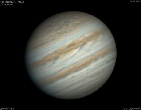 Jupiter. November 28, 2023 - Astrophotography
