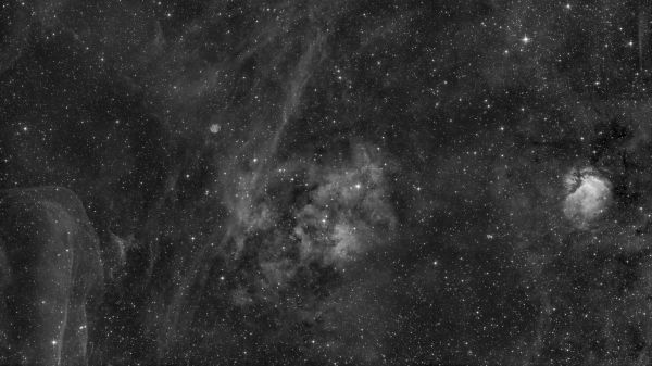 The SH2-115 region near Deneb - Astrophotography