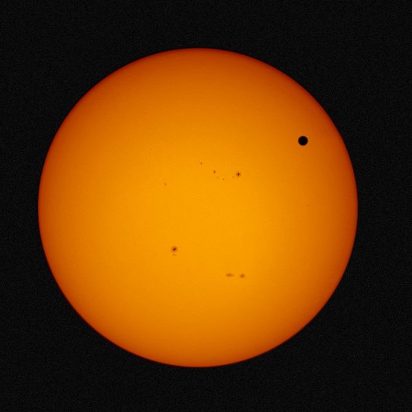 Venus transit on Sun 06.06.2012 - Astrophotography