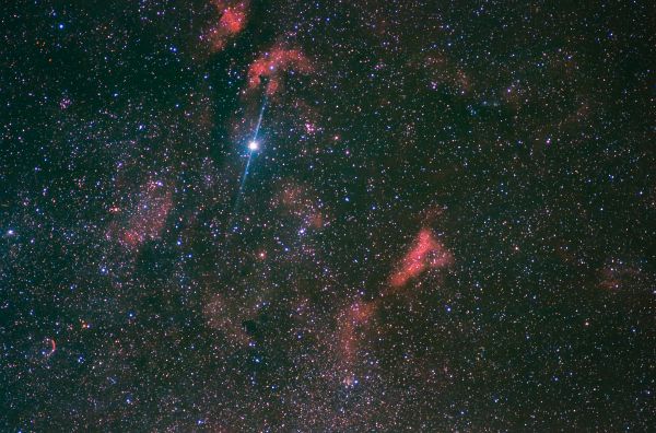 Heart of the Cygnus constellation - Astrophotography
