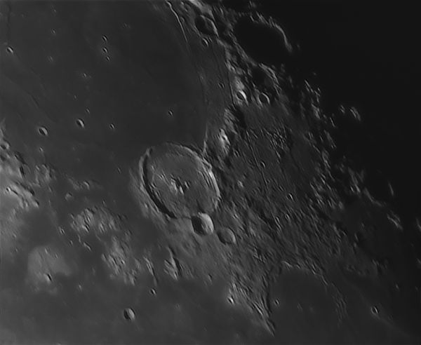 Gassendi Crater - Astrophotography