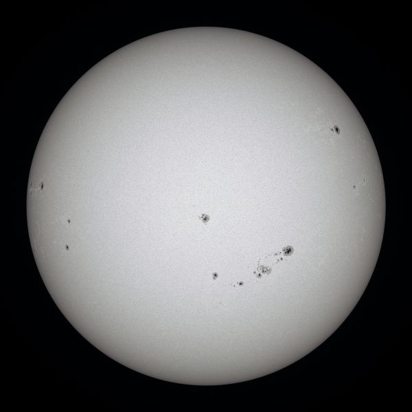 Sun on the morning of 08/30/2025 - Astrophotography