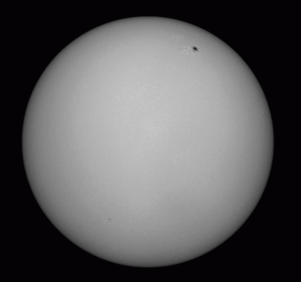 The Sun. Chromosphere and photosphere of the disk. From two compositions. August 17, 2021. - Astrophotography
