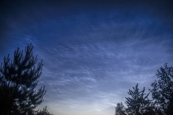 Noctilucent clouds on June 10, 2020 - Astrophotography