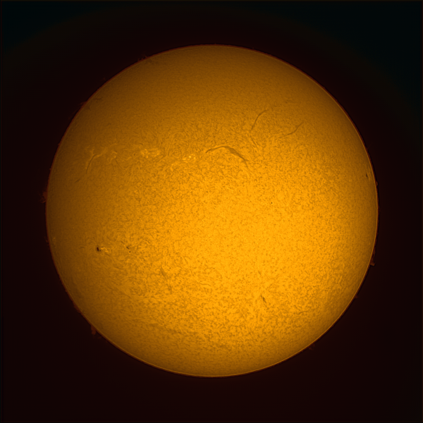 The Sun on April 22, 2023 - Astrophotography