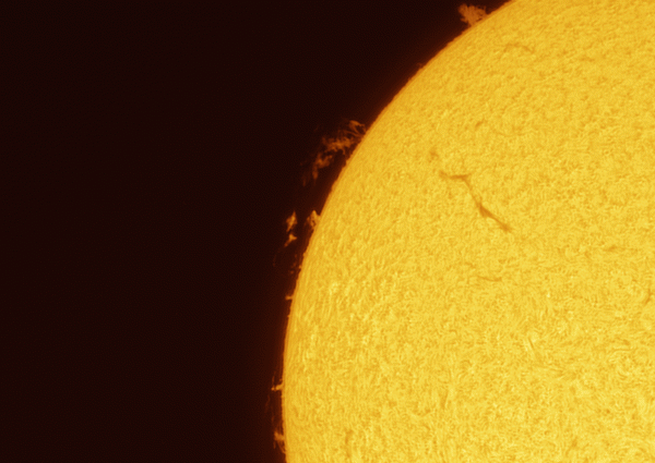 Solar animation - Astrophotography